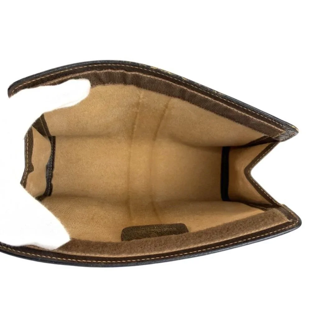 Gucci Vintage Sherry Clutch Beige Brown - Picture 8 of 9